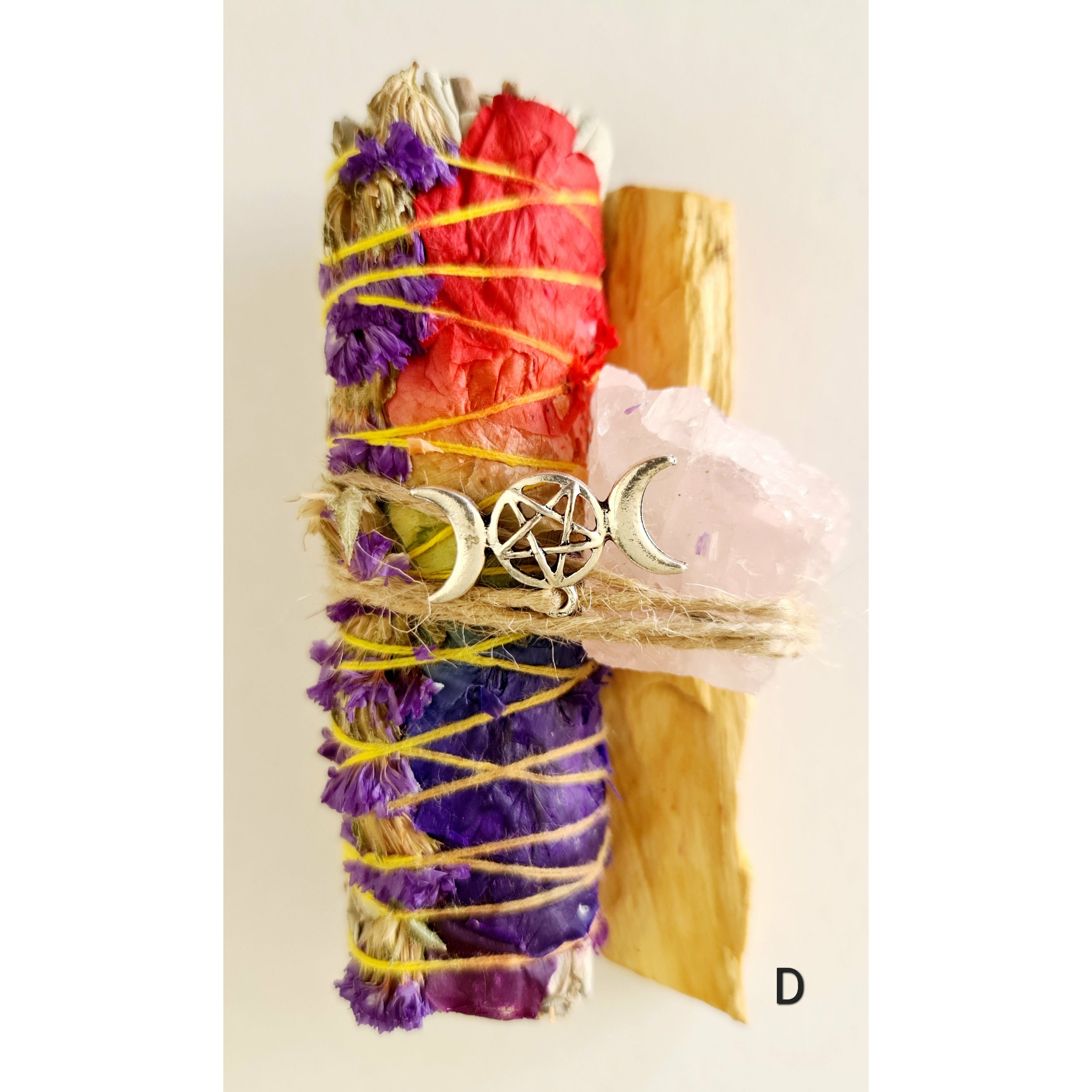 SAGE SMUDGE & CRYSTAL
