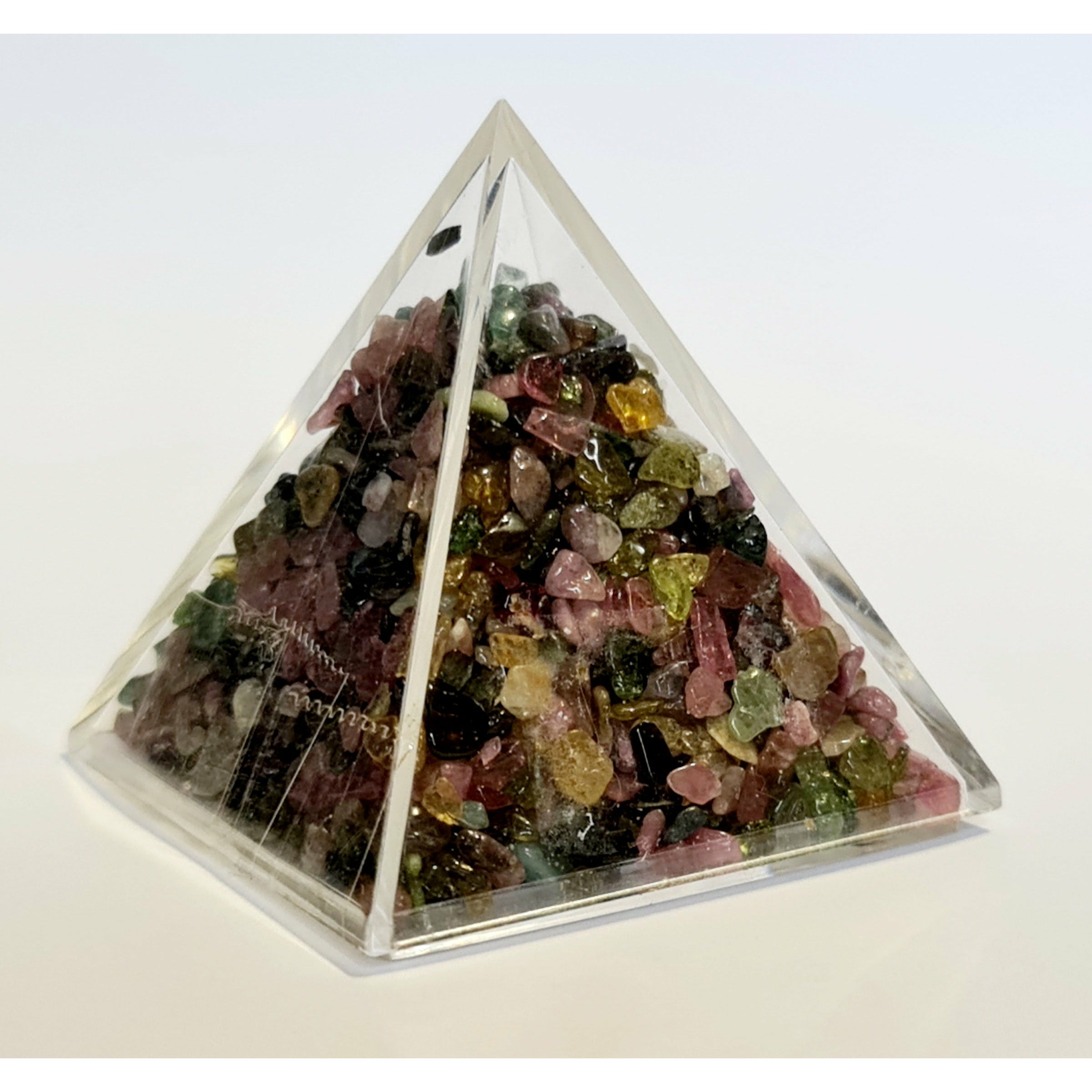 MIXED TOURMALINE PYRAMID