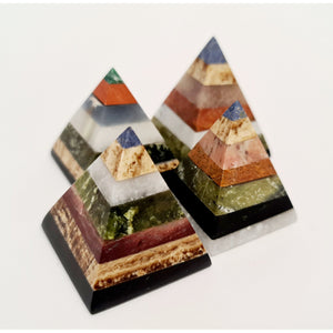 SEVEN GEM PYRAMID - SMALL