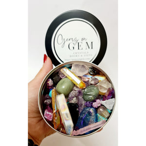 CRYSTAL MIX TIN - LARGE
