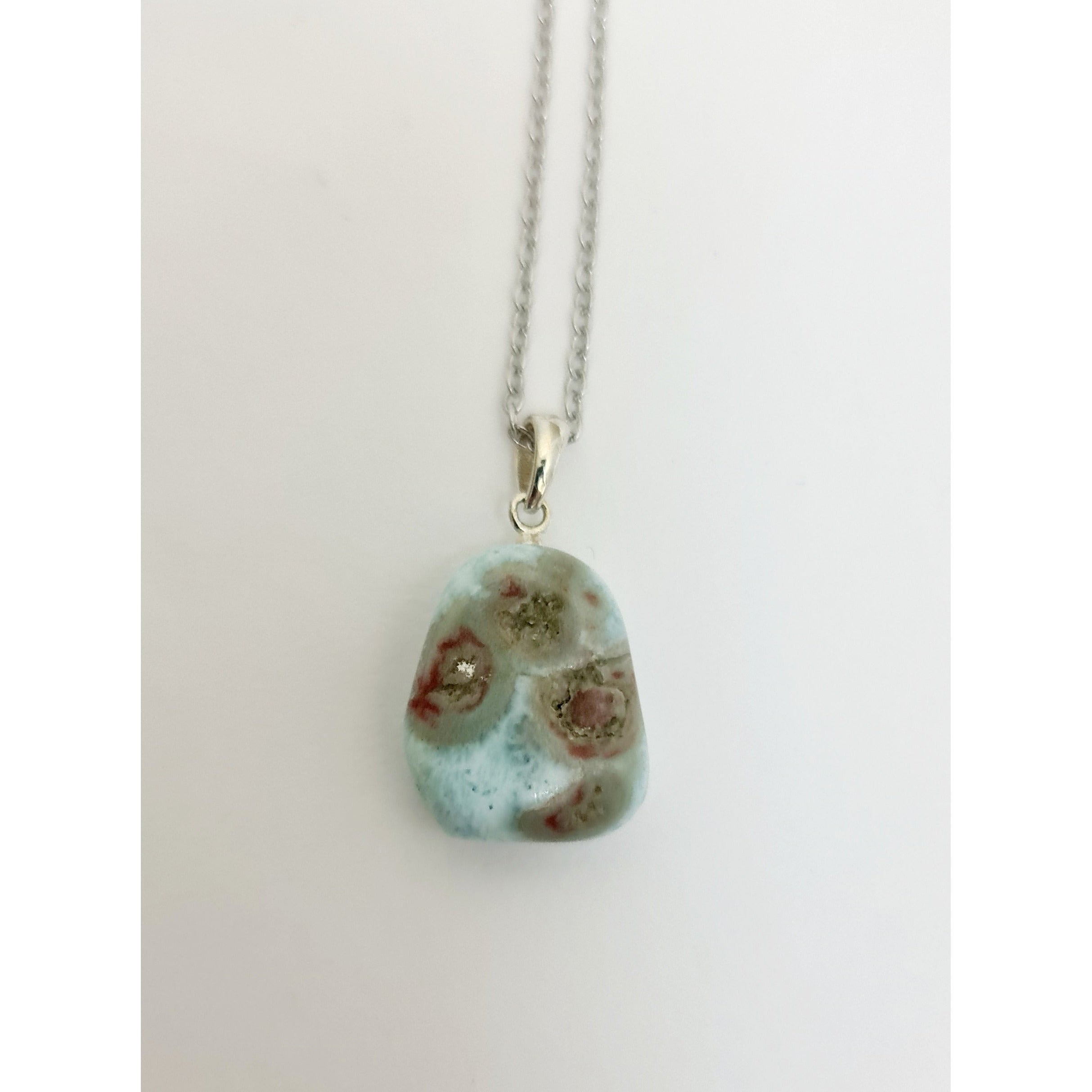 LARIMAR TUMBLE PENDANT