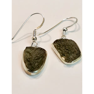 MOLDAVITE EARRINGS