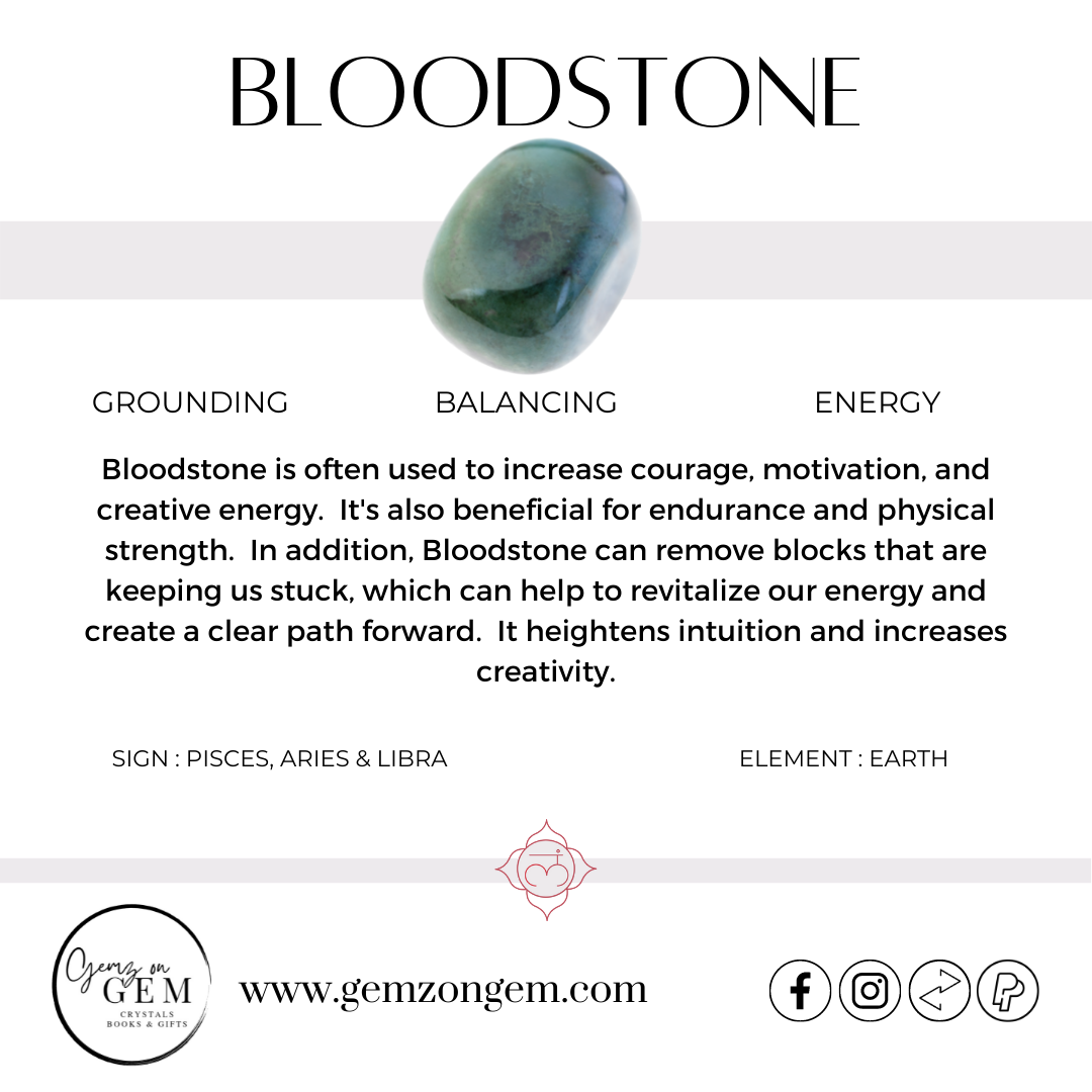 BLOODSTONE TUMBLE -LARGE