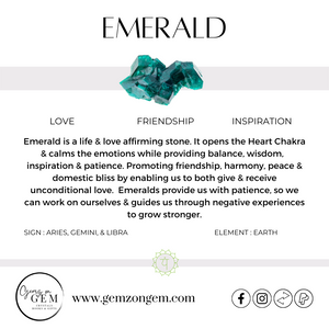 EMERALD TUMBLE - SMALL