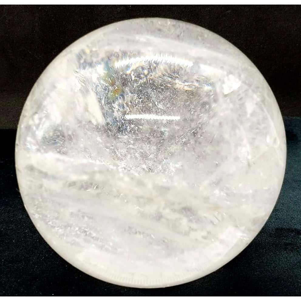 CLEAR QUARTZ SPHERE