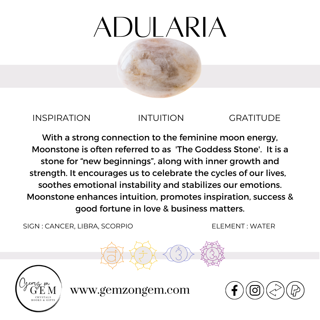 Cream Moonstone Tumble