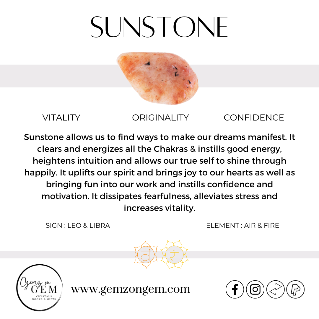 SUNSTONE TUMBLE - LARGE